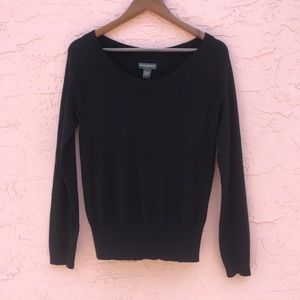 Banana Republic Black Wool Blend Sweater